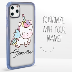 
Personalized Unicorn Case for iPhone 11 Pro Max – Clear – Unicorn Cuteness