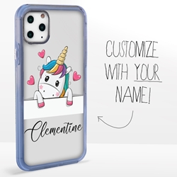 
Personalized Unicorn Case for iPhone 11 Pro Max – Clear – Unicorn Crush