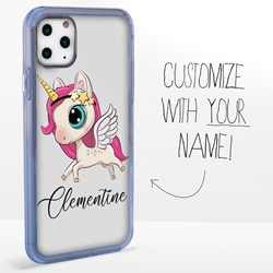 
Personalized Unicorn Case for iPhone 11 Pro Max – Clear – Precious Unicorn