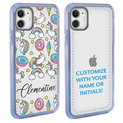 
Personalized Unicorn Case for iPhone 12 Mini – Clear – Unicorn Heaven