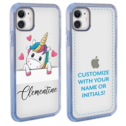 
Personalized Unicorn Case for iPhone 12 Mini – Clear – Unicorn Crush