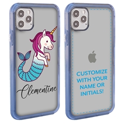 
Personalized Unicorn Case for iPhone 12 Pro Max – Clear – Mermaid Unicorn
