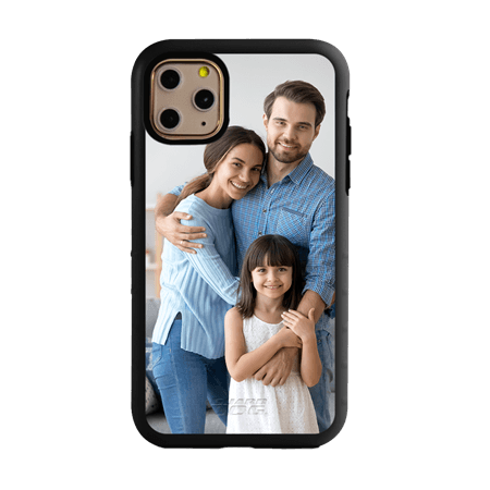 Custom Photo Case for iPhone 11 - Hybrid (Black Case)

