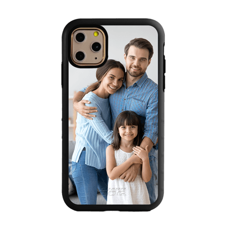 Custom Photo Case for iPhone 11 - Hybrid (Black Case)
