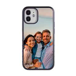 
Custom Photo Case for iPhone 12 Mini - Hybrid (Black Case)