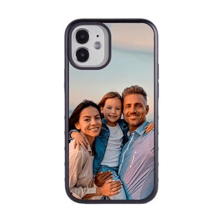 Custom Photo Case for iPhone 12 Mini - Hybrid (Black Case)
