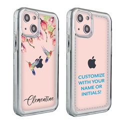 
Personalized Bird Case for 13 Mini – Clear – Hummingbird Brilliance