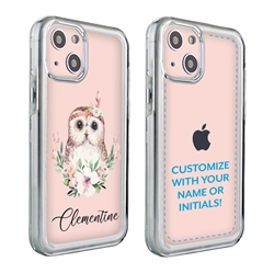 
Personalized Bird Case for 13 Mini – Clear – Little Indian Owl
