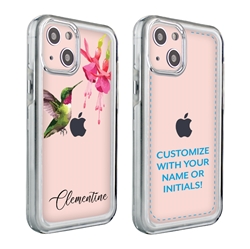 
Personalized Bird Case for 13 – Clear – Hovering Hummingbird