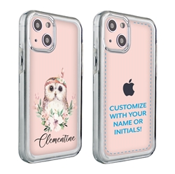 
Personalized Bird Case for 13 – Clear – Little Indian Owl