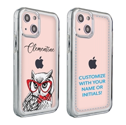 
Personalized Bird Case for 13 – Clear – Smart as an Owl