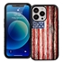 Guard Dog Land of Liberty Rugged American Flag Hybrid Phone Case for iPhone 13 Pro - Black w/Black Trim
