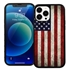 Guard Dog Old Glory Rugged American Flag Hybrid Phone Case for iPhone 13 Pro Max - Black w/Black Trim
