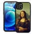 Famous Art Case for iPhone 13 Mini  - Hybrid - (Da Vinci - Mona Lisa) 
