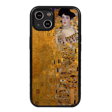 Famous Art Case for iPhone 13 Mini  - Hybrid - (Klimt - Portrait of Adele Bloch-Bauer) 
