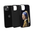 Famous Art Case for iPhone 13 Mini  - Hybrid - (Vermeer - Girl with Pearl Earring) 
