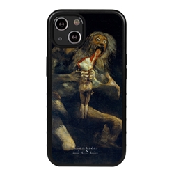 
Famous Art Case for iPhone 13  - Hybrid - (De Goya - Saturno Devouring his Son) 