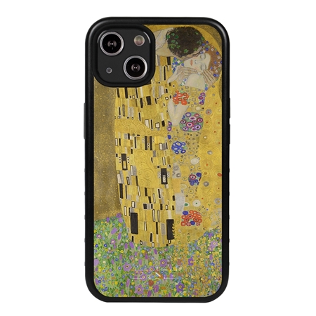 Famous Art Case for iPhone 13  - Hybrid - (Klimt - The Kiss) 
