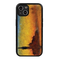 
Famous Art Case for iPhone 13  - Hybrid - (Monet - Twilight) 