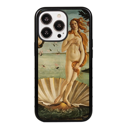 Famous Art Case for iPhone 13 Pro  - Hybrid - (Botticelli - The Birth of Venus) 
