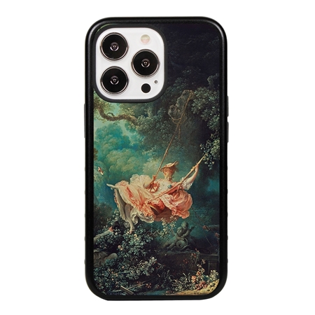 Famous Art Case for iPhone 13 Pro  - Hybrid - (Fragonard - The Swing) 
