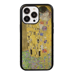 
Famous Art Case for iPhone 13 Pro  - Hybrid - (Klimt - The Kiss) 