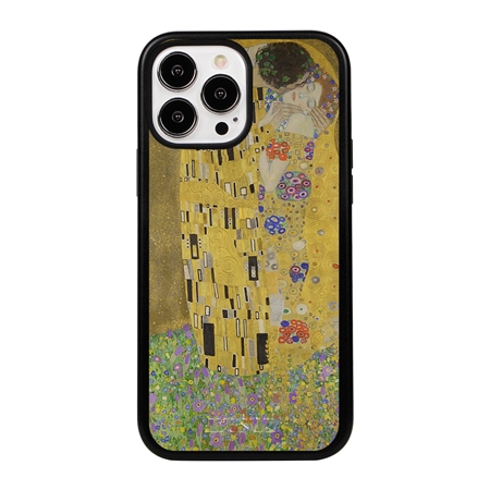 Famous Art Case for iPhone 13 Pro Max  - Hybrid - (Klimt - The Kiss) 
