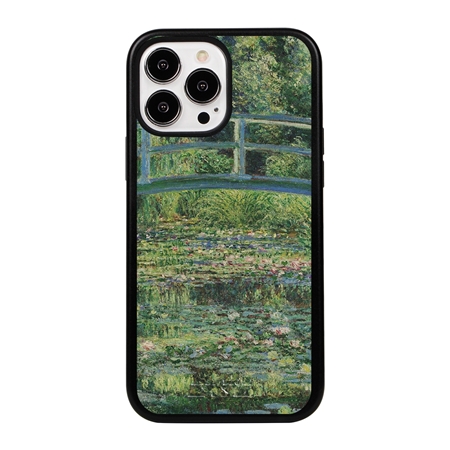 Famous Art Case for iPhone 13 Pro Max  - Hybrid - (Monet - The Water Lily Pond) 
