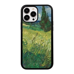 
Famous Art Case for iPhone 13 Pro Max  - Hybrid - (Van Gogh - Green Field) 