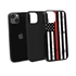 Guard Dog Hero Thin Red Line Cases for iPhone 13 Mini - Black / Black
