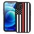 Guard Dog Honor Thin Red Line Cases for iPhone 13 Mini - Black / Black
