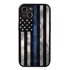 Guard Dog Legend Thin Blue Line Cases for iPhone 13 Mini - Black / Black

