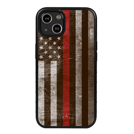 Guard Dog Legend Thin Red Line Cases for iPhone 13 Mini - Black / Black
