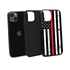 Guard Dog Hero Thin Red Line Cases for iPhone 13 - Black / Black

