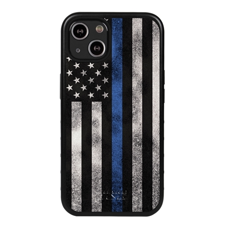 Guard Dog Legend Thin Blue Line Cases for iPhone 13 - Black / Black
