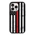 Guard Dog Hero Thin Red Line Cases for iPhone 13 Pro - Black / Black
