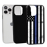 Guard Dog Hero Thin Blue Line Cases for iPhone 13 Pro Max - Black / Black
