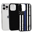 Guard Dog Hero Thin Blue Line Cases for iPhone 13 Pro Max - Black / Black
