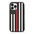 Guard Dog Honor Thin Red Line Cases for iPhone 13 Pro Max - Black / Black
