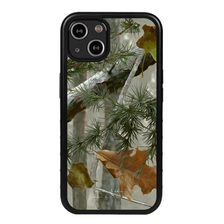 Guard Dog Tree Top Blind Camo Hybrid Case for iPhone 13 - Black/Black
