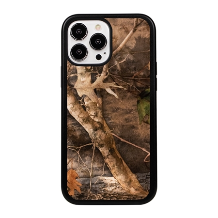 Guard Dog Autumn Woodland Camo Hybrid Case for iPhone 13 Pro Max - Black/Black
