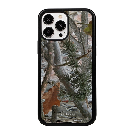 Guard Dog Pine and Oak Camo Case for iPhone 13 Pro Max - Black/Black
