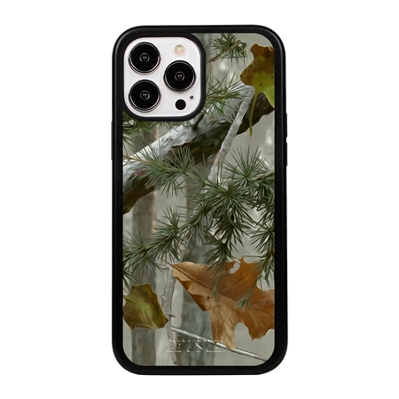 Guard Dog Tree Top Blind Camo Hybrid Case for iPhone 13 Pro Max - Black/Black
