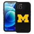 Guard Dog Michigan Wolverines Logo Hybrid Case for iPhone 13 Mini
