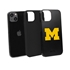 Guard Dog Michigan Wolverines Logo Hybrid Case for iPhone 13 Mini
