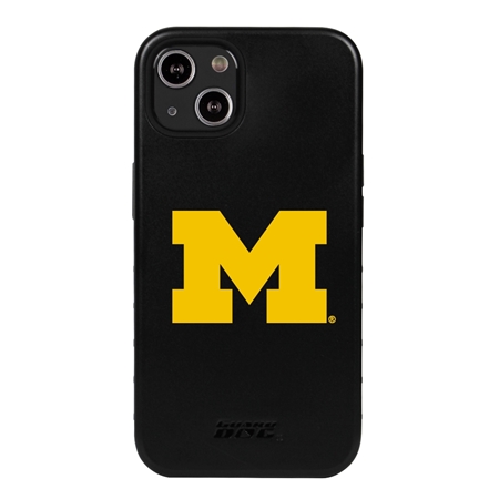 Guard Dog Michigan Wolverines Logo Hybrid Case for iPhone 13
