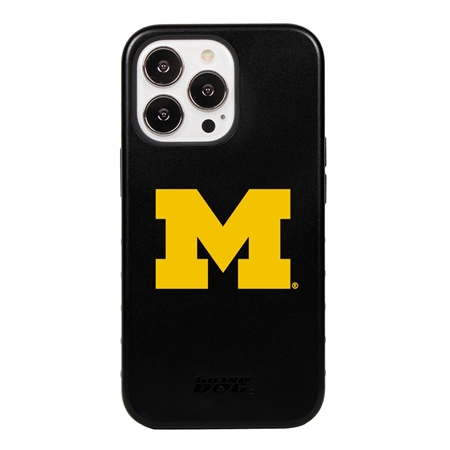 Guard Dog Michigan Wolverines Logo Hybrid Case for iPhone 13 Pro
