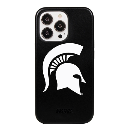 Guard Dog Michigan State Spartans Logo Hybrid Case for iPhone 13 Pro
