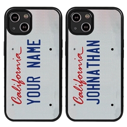 
Personalized License Plate Case for iPhone 13 Mini – Hybrid California