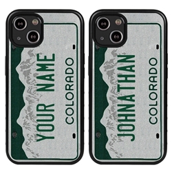 
Personalized License Plate Case for iPhone 13 Mini – Colorado